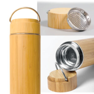 Bamboo Stainless Steel Drinkware