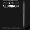MASSA - Recycled Aluminum Ball Pen - Black
