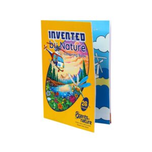 Invented by Nature Colouring Book