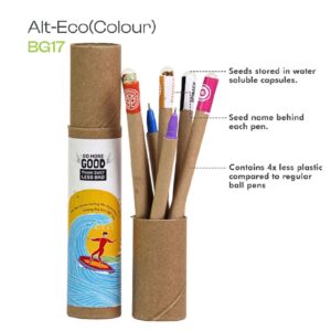 Plantable Pens – 5pcs Plantable Coloured Ink Eco Pens