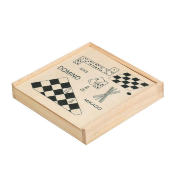 Wooden Games Box