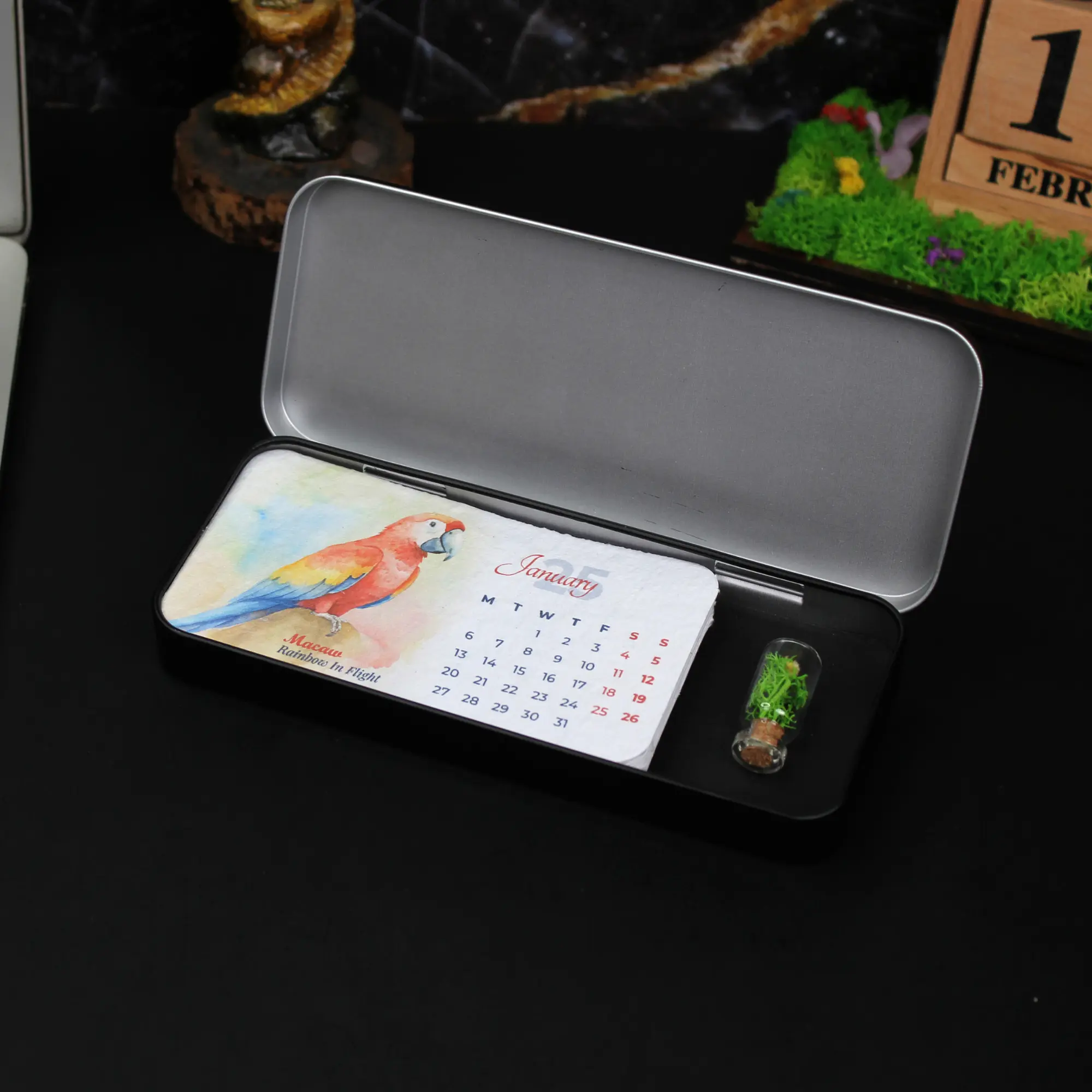 BOX FOREST CALENDAR (PLANTABLE)