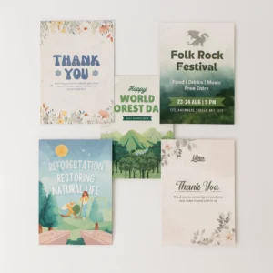 SEED PAPER 3.5X5 (1-SIDE)