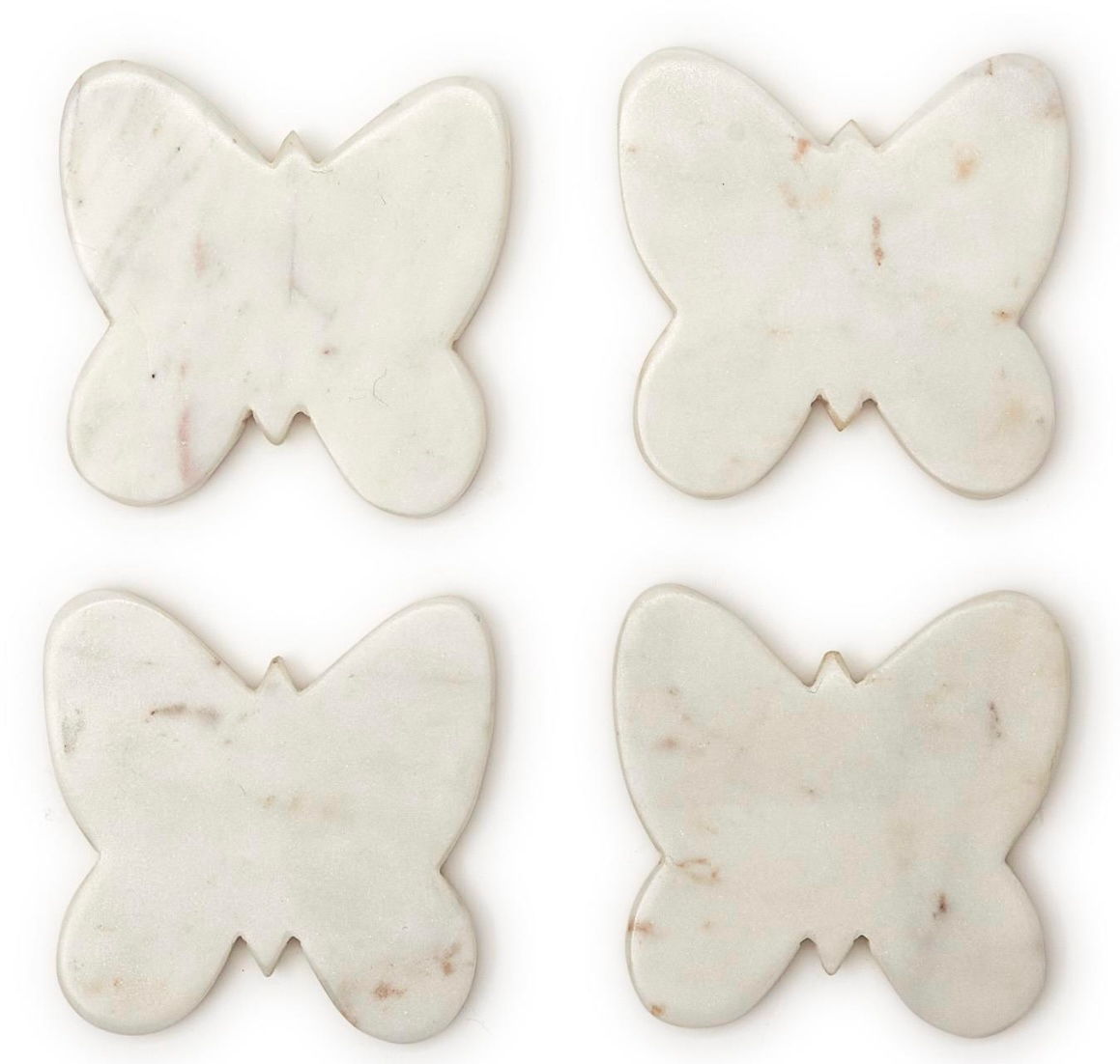 Marble Butterfly Coasters