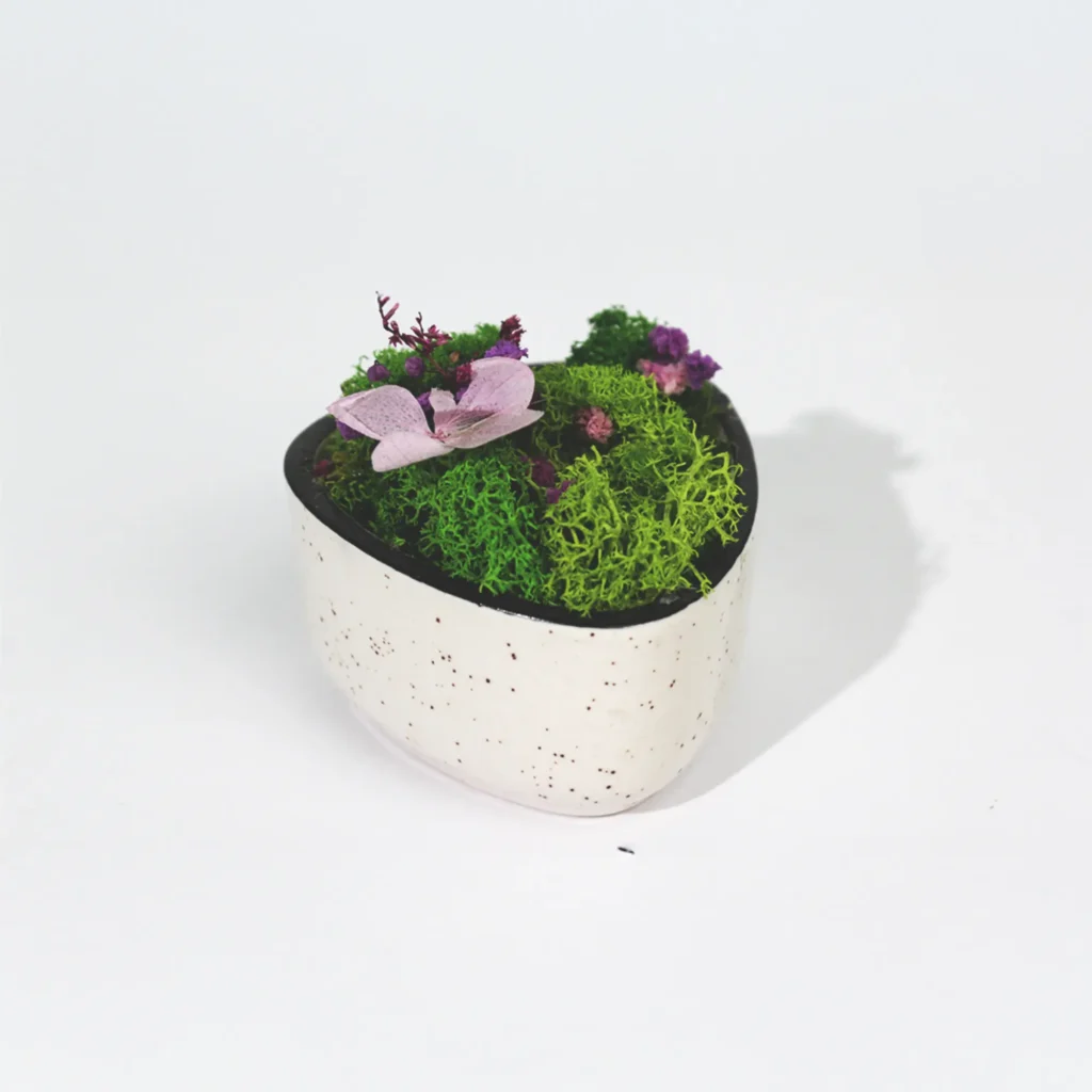 CERAMIC FOREST BOWL