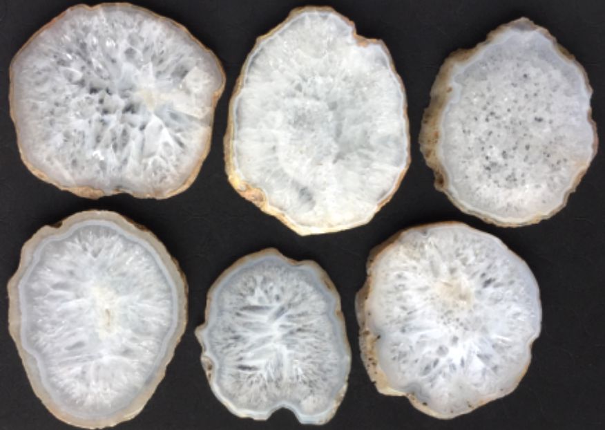 White Crystal Coasters