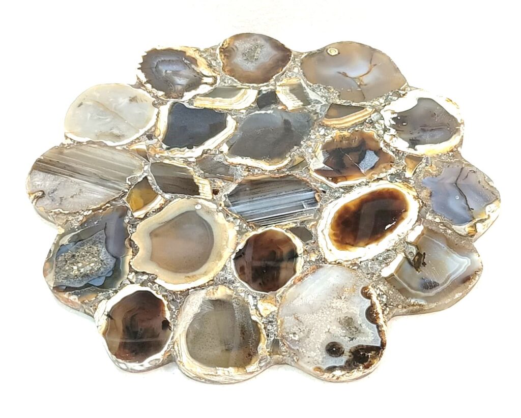 Agate Scallop Platter