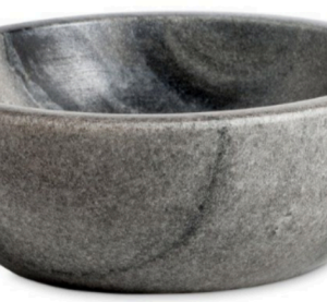 Gray Marble Bowl