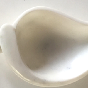 White Marble “Shell Shaped” Decorative Bowl