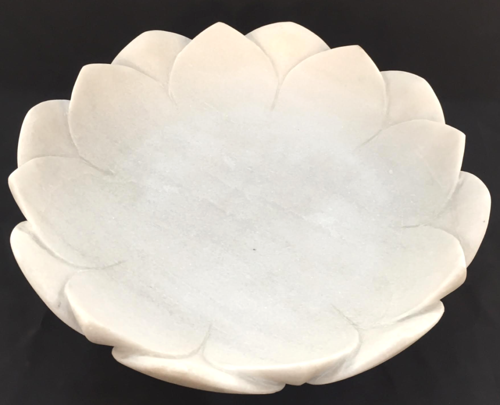 Creamish White Marble Platter