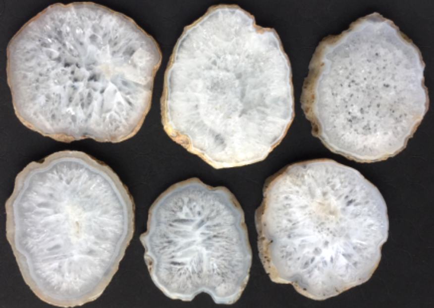 White Crystal Coasters