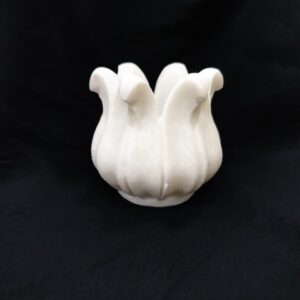 White Marble T-Light Holder