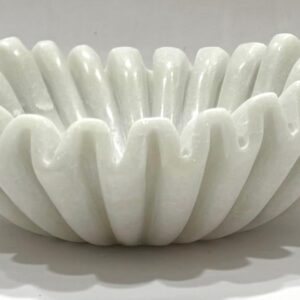 White Marble Decorative Bowl