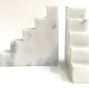 Marble Steps Bookends