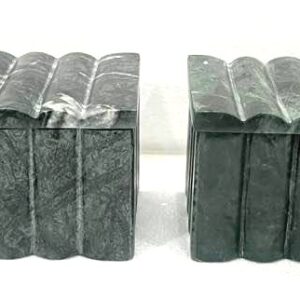 Green Marble Jointed Scallop Box