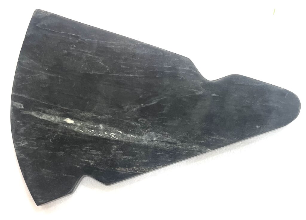 Black Marble “Cheese” Shaped Platter