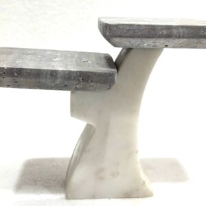 White Marble & Travertine Tree