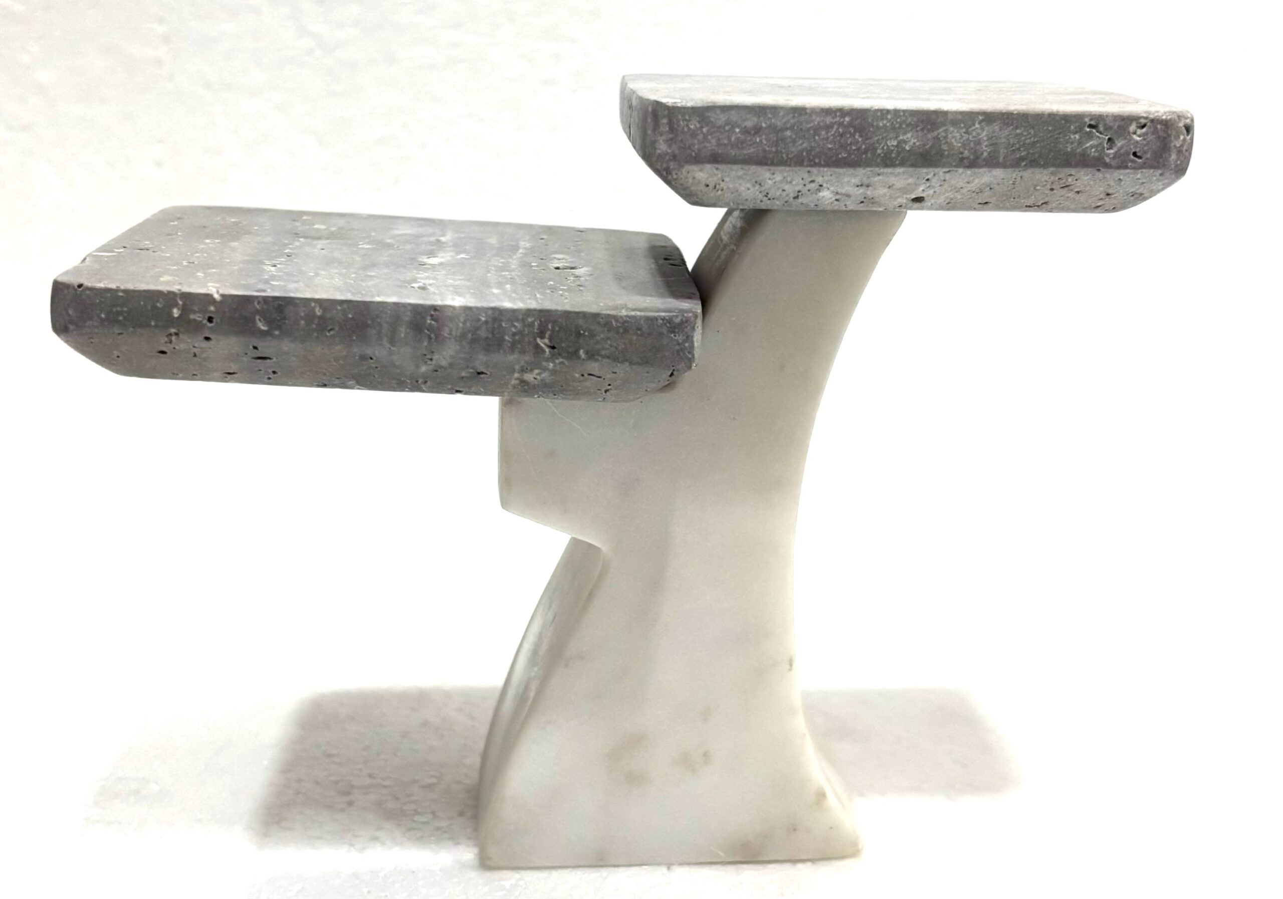 White Marble & Travertine Tree