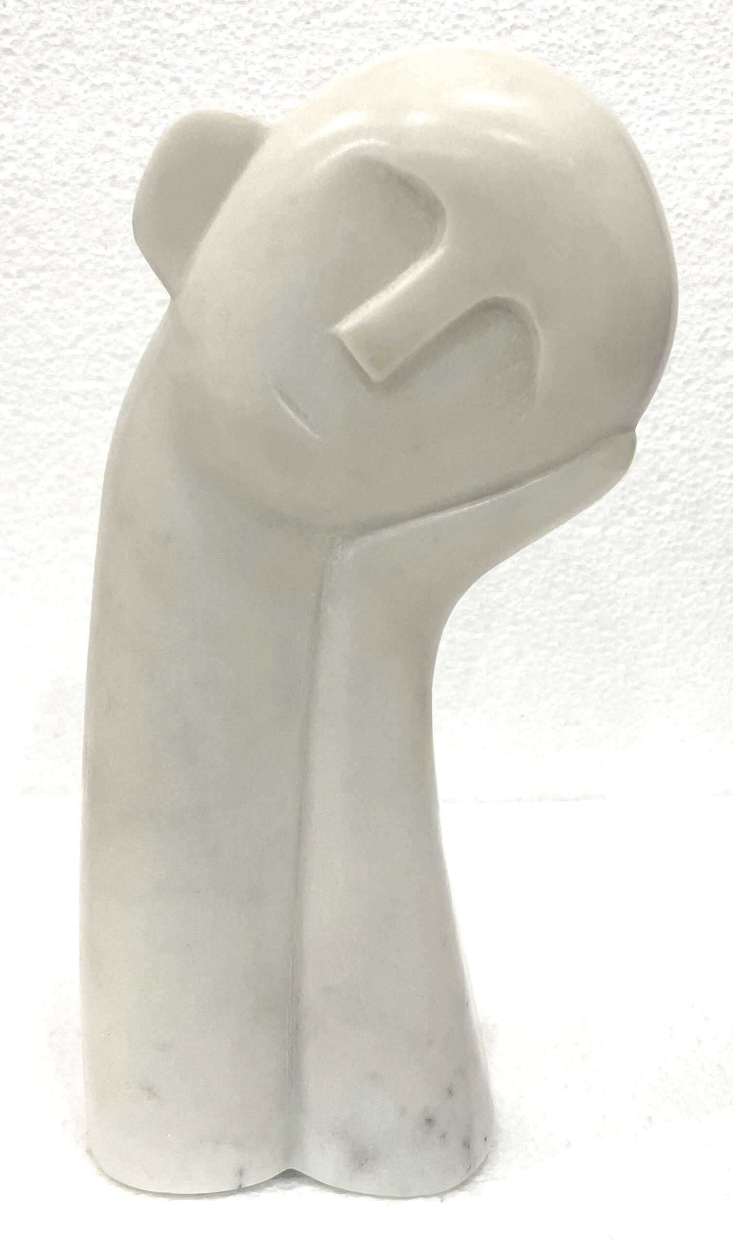 White Marble Face Decor