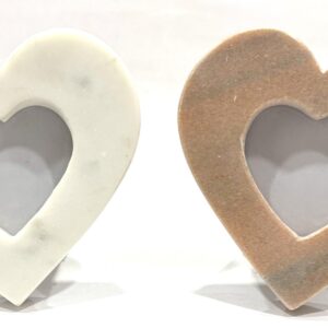 Marble Mini Heart Photo Frames