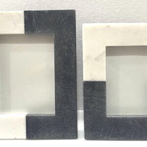 Two Tone Marble Photo Frames