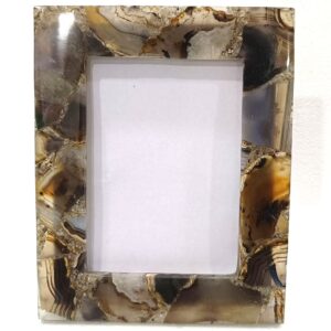 4x6 and 5x7 Dark Agate Photo Frame