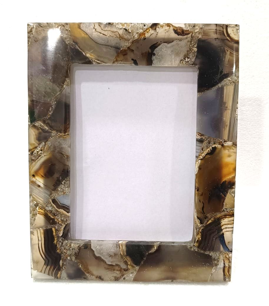 4x6 and 5x7 Dark Agate Photo Frame