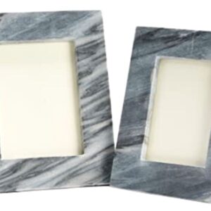Gray Marble Photo Frame with MDF Backing