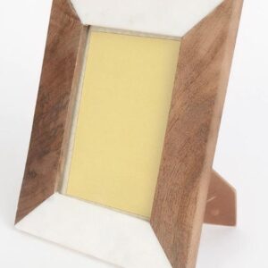Marble and Wood Jointed Photo frame