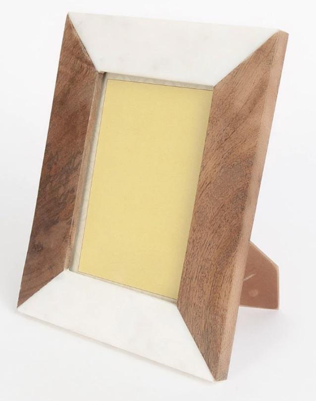 Marble and Wood Jointed Photo frame