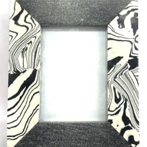 Composite Marble and Gray Marble Jointed Photo Frame