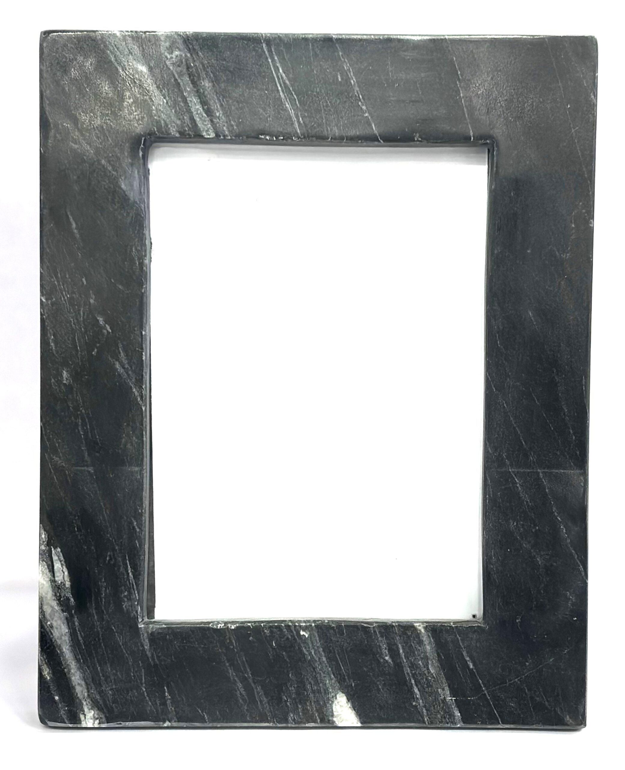 Black Marble Photo Frame