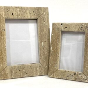 Beige Travertine Photo Frames