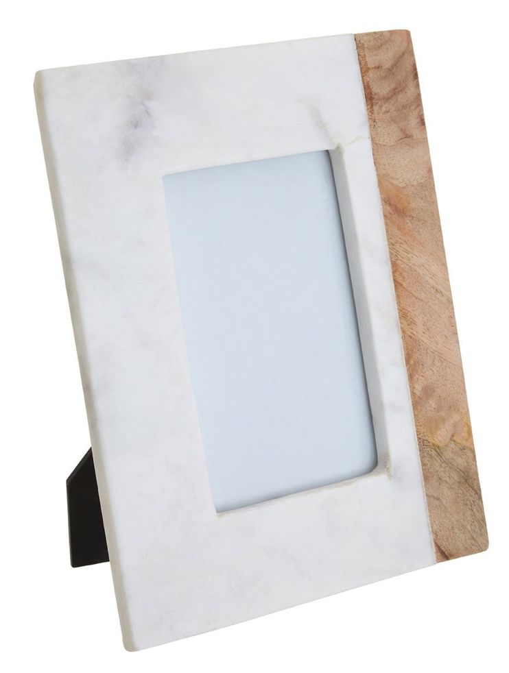 Wood and Marble Jointed Photo Frame with MDF Backing