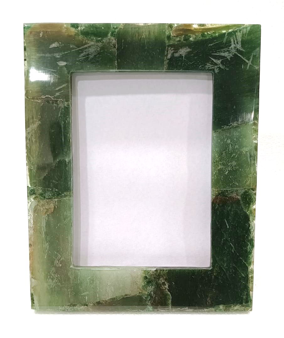 4x6 and 5x7 Green Agate Photo Frame