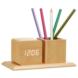 APH 03 DIGITAL WOODEN ALARM CLOCK