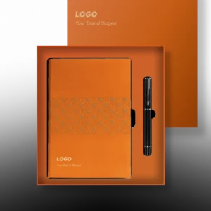Professional Meeting Essentials Box with Premium Writing Notebook