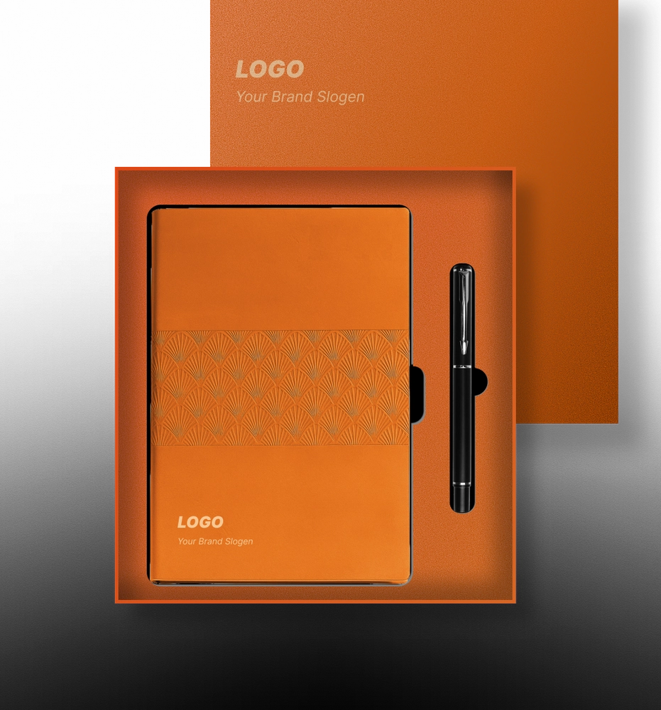 Professional Meeting Essentials Box with Premium Writing Notebook