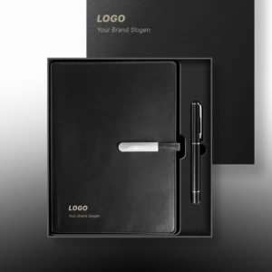 Productive Workday Stationery Set with Structured Business Planner