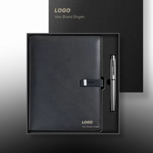 Tech Gift Set 8000mAh Power Bank Notebook and USB
