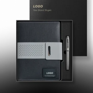 Tech Stationery Set Charging Journal with Power Bank
