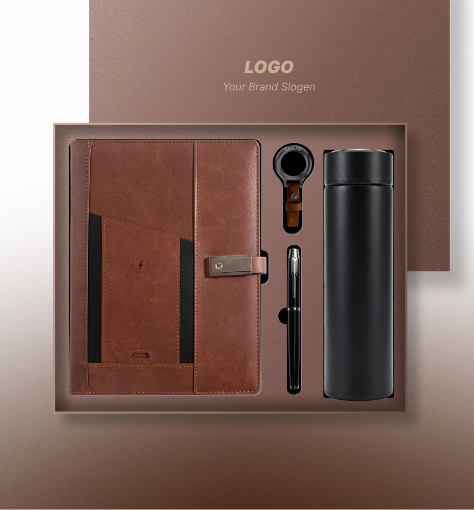 Professional Charging Notebook Gift Box for Global Corporate Clients
