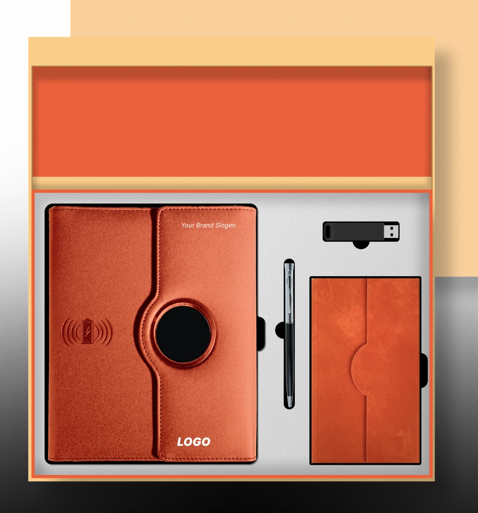 Smart A5 Charging Notebook with Wireless Power Bank and Pen