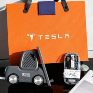 Modern Texture Desktop Accessories And Tech Branding Corporate Gift Set