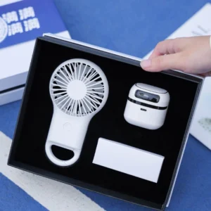 Summer Cooling Mini Fan And Fast Charger Professional Branding Corporate Gift