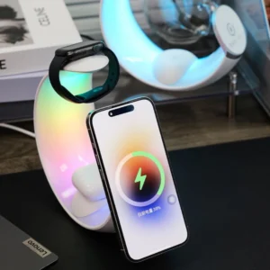 Magnetic Wireless Charging Desktop Stand And Mobile Accessories Corporate Gift