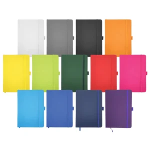 PU Notebooks with Pen Holder in A5 Size