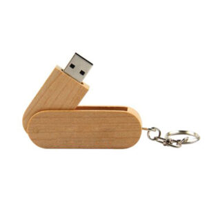AF 032 WOODEN SWIVEL USB FLASH DRIVE
