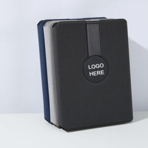 AO 34 EXECUTIVE HI-TECH PORTFOLIO POWERBANK WITH WIRELESS CHARGING LIGHT UP LOGO