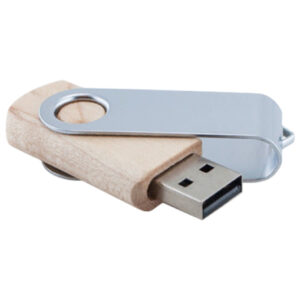 AF 001 WOODEN SWIVEL USB FLASH DRIVE